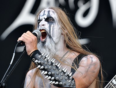 Jan-Erik „Nag“ Romøren of Tsjuder at Party.San Metal Open Air 2013