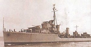 Turkish destroyer Sultan Hisar