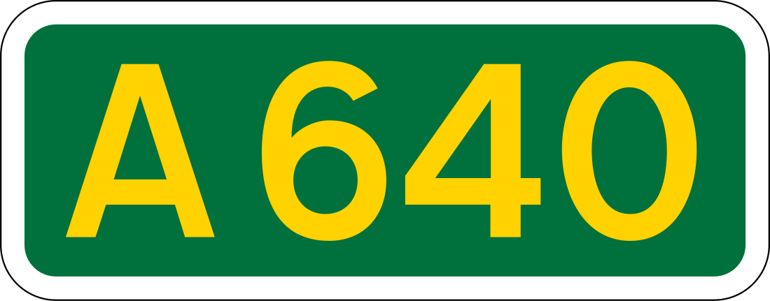 A640 road