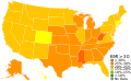 USA Obesity 2006.svg