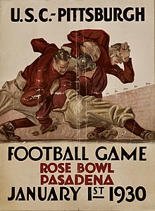 "Outlaw" 1930 Rose Bowl program USC - Pittsburgh Rose Bowl Football Game Program, January 1, 1930.jpg