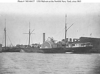 USS <i>Malvern</i> (1860) Gunboat of the United States Navy