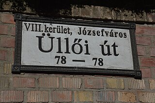 <span class="mw-page-title-main">Üllői út</span>