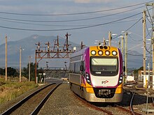 V/Line Victoria VL80 arriving into Ararat VL80 Ararat.jpg