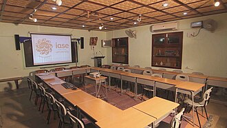 Video Lecture Room is to conduct Lectures with internationally acclaimed professors. Video Lecture Room.jpg