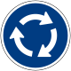 Vienna Conv. road sign D3a (left-hand traffic)