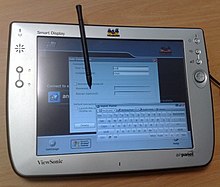 A ViewSonic V150 tablet device ViewSonic Smart Display device.jpg