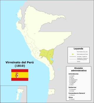 <span class="mw-page-title-main">Intendancy of Arequipa</span> Intendancy of the Spanish Empire