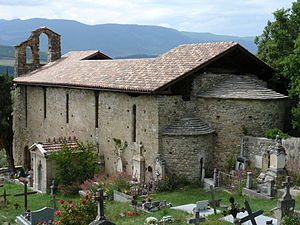 Ang Simbahan sa Saint-Martin, sa Volonne