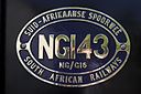 Number plate on Class NG/G16 NG143 WHR NG143 works plate.jpg