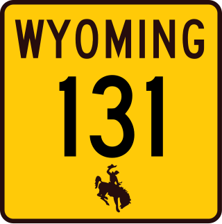 <span class="mw-page-title-main">Wyoming Highway 131</span>