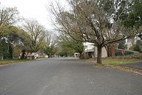 Rua típica em Wallebeen