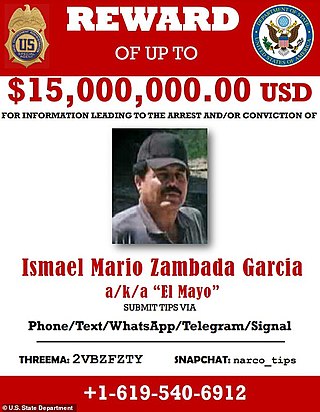 <span class="mw-page-title-main">Ismael "El Mayo" Zambada</span> Mexican suspected drug lord and leader of the Sinaloa Cartel