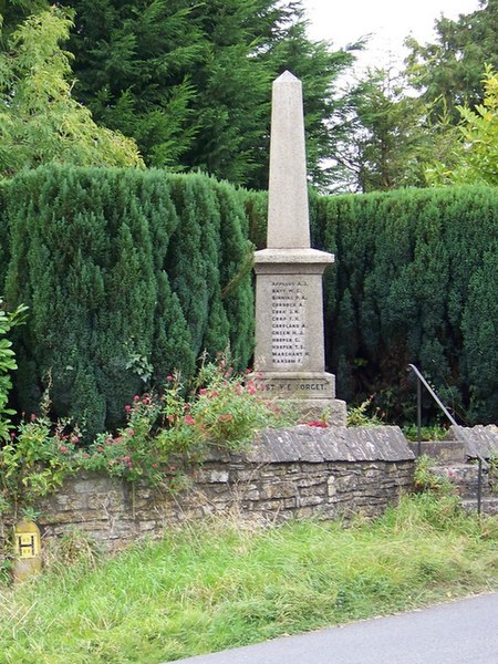 File:War Memorial, Pilton - geograph.org.uk - 1498690.jpg