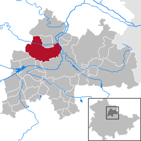 Poziția localității Weißensee