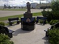 Mayerthorpe tragedy memorial in Whitecourt, Alberta