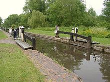 Widmead Lock, Kennet & Avon Canal. Widmead-Lock-by-John-Lloyd.jpg