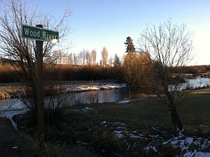 River access off Oregon Route 62