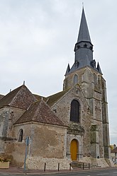 The church in Yèvres