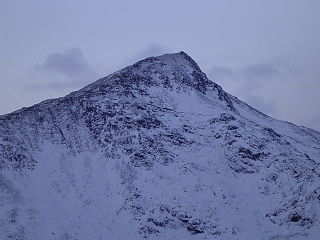 Yr Aran mountain in the United Kingdom