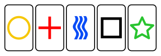 <span class="mw-page-title-main">Zener cards</span> Cards used to conduct paranormal experiments