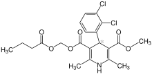 (RS) -Clevidipin Structural Formula V1.svg