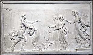 Return of Telemachus to Ithaca by Antonio Canova in Correr Museum