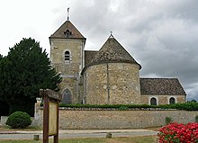 A Igreja de Saint-Martin.