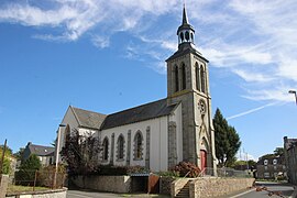 The church of Saint-Pierre, in Mérillac