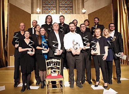 Gruppenfoto der Preisträger