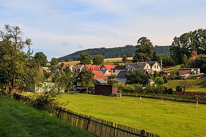 Vue de Řetová.