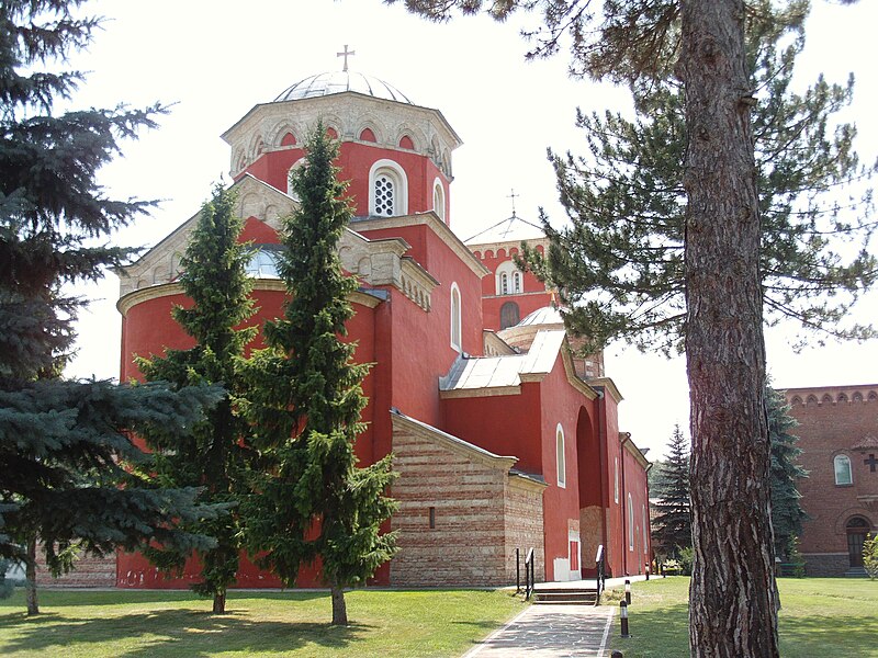 File:Žiča Monastery, overview. Near Kraljevo, Serbia.jpg