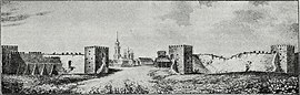 Давня фортеця у Коломні. Малюнок з «Військової енциклопедії Ситіна»