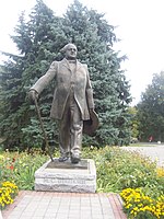 Пам'ятник російському актору М.С. Щепкіну, Суми, пл. Театральна.JPG
