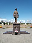 Памятник генералу Маргелову в парке его имени (Ульяновск).