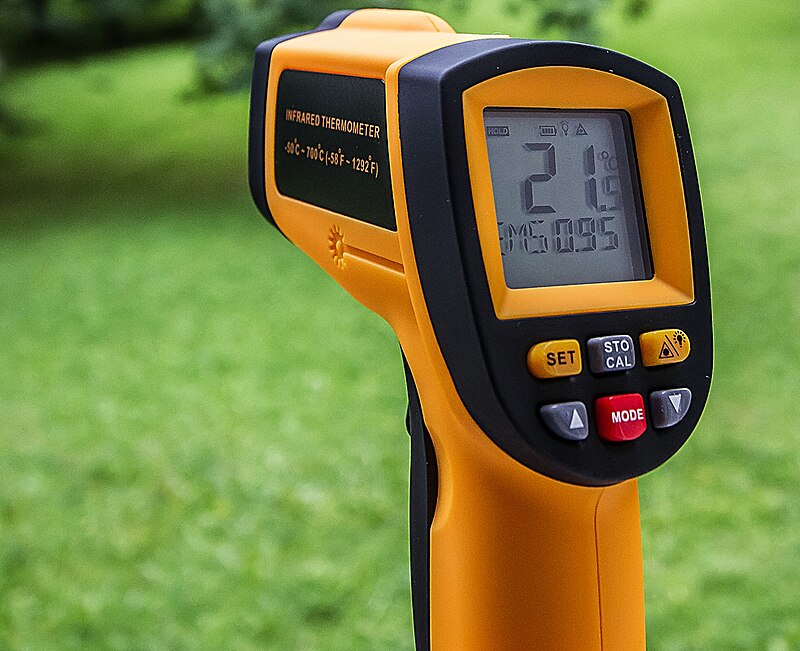 Infrared thermometer - Wikipedia