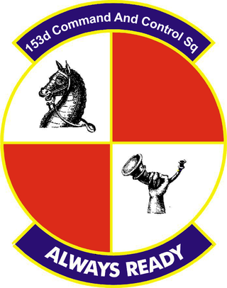 <span class="mw-page-title-main">153d Command and Control Squadron</span> Military unit