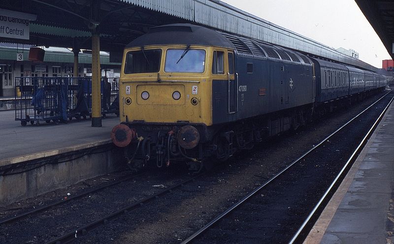 File:18.07.84 Cardiff Central 47090 (6328494153).jpg
