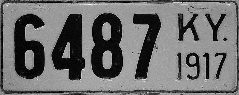 File:1917 Kentucky license plate.jpg