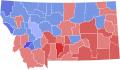 1952 United States Senate Election in Montana by County