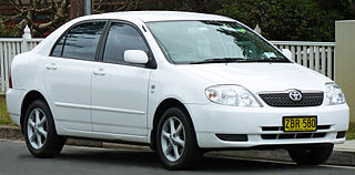 <span class="mw-page-title-main">Toyota Corolla (E120)</span> Motor vehicle