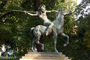 "Amazone" sculpture in the Hans-Ammon-Park