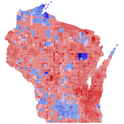 2010 United States Senate election in Wisconsin by precinct.svg