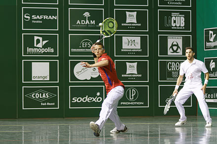 Frontenis match 2013 Basque Pelota World Cup - Frontenis - France vs Spain 25.jpg