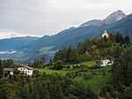 St. Christina from the Lichtenberg castle ruins