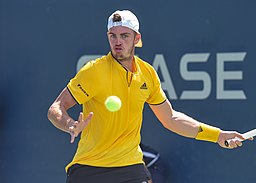 2017 US Open Tennis - Qualifying Rounds - Maximilian Marterer (GER) def. Leonardo Mayer (ARG) (36724443292)