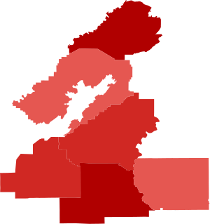 2018 United States House of Representatives Election in Alabama's 6th Congressional District.svg