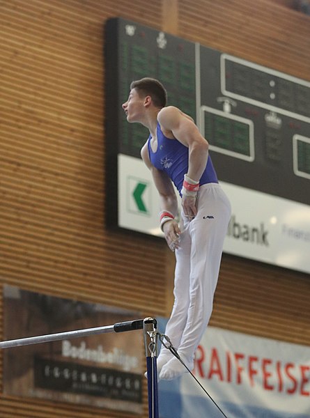 File:2019-04-13 Rheintalcup P6 Junior Switzerland competition horizontal bar (Martin Rulsch) 220.jpg