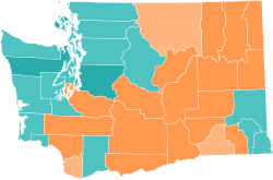 2020 Washington Superintendent of Public Instruction election.svg