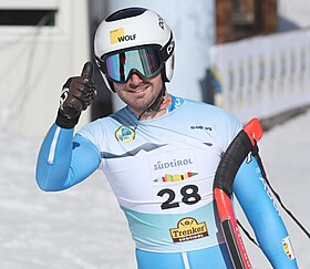 Alex Gruber beim Weltcup in Mariazell, 2022